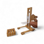 Wooden Forklift and Pallets