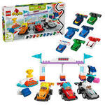 DUPLO Town F1 Team Race Cars & Drivers 