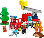 DUPLO Town Fire Engine with Hose and Firefighter