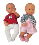 Twin baby dolls