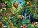 Animals in the Jungle