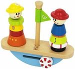 Stacking & Balance Boat Game