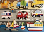 Wooden Transport Puzzle