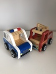Police and Fire truck set