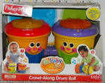 Crawl Along Bongo Drum & Shaker