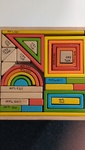 Rainbow Wooden Blocks Set