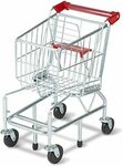 Metal Shopping Trolley & Food 