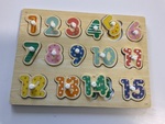Number puzzle 1 - 15