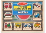 My First Wooden Stamp Set - Vehicles