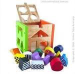 Colourful Wooden Shape Sorter