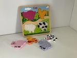 Bello Wooden Farm Animals Puzzle
