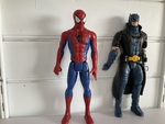 Batman and Spiderman Action Hero