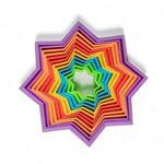3D magic star and bubble fidget toy