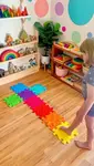 Rainbow Sensory Floor Mat Set