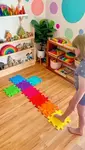D413: Rainbow Sensory Floor Mat Set