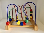 Wooden 3-wire Bead Frame