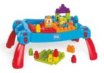 Mega Bloks Build N Learn Folding Activity Table, Blocks and Railway Track