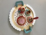 Wooden Tea Set