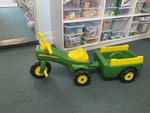  Large John Deere Tractor and Trailer