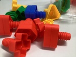 Coloured Nuts and Bolts Sorter