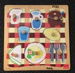 Kitchen Things Puzzle with knobs