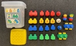 Duplo Explore Junior Set (yellow lid container)