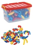 Teachables - Stretchy Tubes And Wheels Construction 90 Pieces 