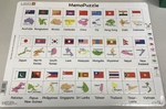 Larsen Memopuzzle Oceania Puzzle