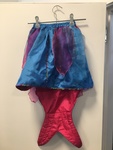 DU34: Mermaid Blue & Pink Skirt (M)
