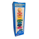 E2304: TickiT Rainbow Wooden Shape Twister
