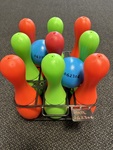 OG2306: Androni Giocattoli 9 Pin Bowling Set