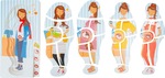 P2409: Small Foot Layered Puzzle Pregnancy
