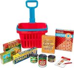 Melissa & Doug Kitchen Play - Fill & Roll Grocery Basket Play Set