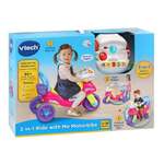 R2404: Vtech 3 n 1 Ride With Me Motorbike Pink