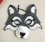 Felt Wolf Mask