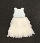 Blue Cream Princess Dress