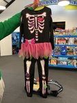 Fancy Bones Skeleton Toddler Girls Costume