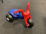 3 wheel plastic trike (Red blue and black)