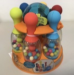 Light-up bowling ball