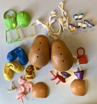 Mrs & Mr Potato head