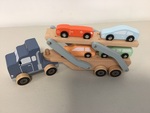 T2605: Timber Truck & Trailer Play Set