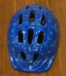 Blue Bike Helmet