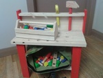 Large tool bench and tools