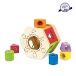 Hape 7-Piece Shake N' Match Shape Sorter Set
