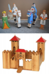 Drewart Wooden Castle & Holztiger Wooden characters