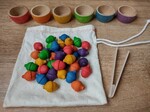 Wooden Bowls & Acorns & Fidget Toys