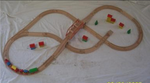 Wooden Train Set
