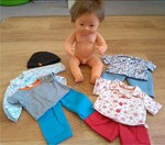 Baby Doll Down Syndrome Boy - 38cm