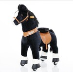 Black Ride on Walking Toy Horse