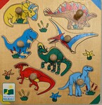 In The Past Dinosaur Puzzle 